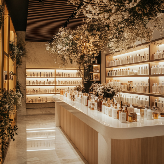 Perfume store as a temple: Choosing scents that uplift the soul